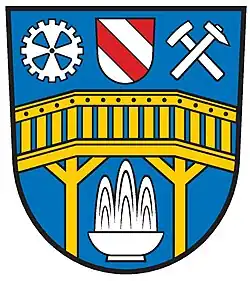 Wappen der Stadt Aue-Bad Schlema