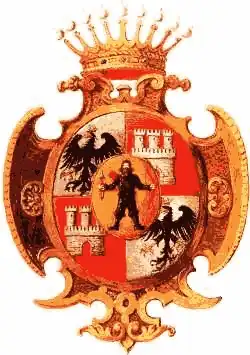 Wappen der Grafen von Ballestrem