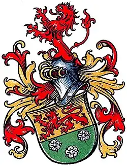 Variante im Wappenbuch des Westfälischen Adels