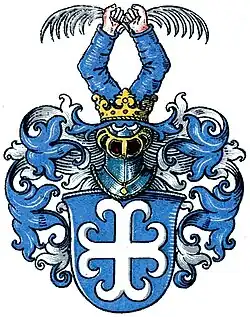 Stammwappen derer von Bentinck bei Spießen