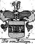 Wappen derer von Boltzen bei Büttner[5]