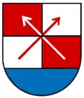 In den Wappen von Degenfeld und