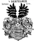Wappen derer von Derfelden in Estland in Siebmachers Wappenbuch