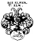 Wappen der Elmer von Elm in Siebmachers Wappenbuch