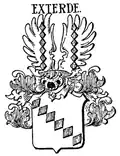 Wappen derer von Exterde bei Siebmacher (1907)