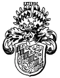 Wappen derer von Exterde bei Siebmacher (1856)
