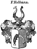Wappen der Freiherren von Hirsle in Siebmachers Wappenbuch