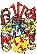 Wappenvariante derer von Galen im Wappenbuch des Westfälischen Adels