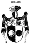 Wappen der Garhamer von Garham und Möring in Siebmachers Wappenbuch (1884)