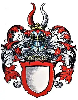 Wappen der Grafen Droste zu Vischering im Wappenbuch des Westfälischen Adels