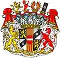 Wappen der Grafen von Nesselrode-Ehreshoven im Wappenbuch des Westfälischen Adels