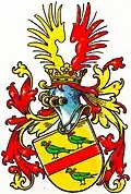 Variante des Wappens derer von Hattingen