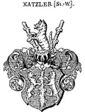 Stammwappen derer von Katzler bei Siebmacher