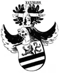 Wappen der Katzmann bei Siebmacher (1859)