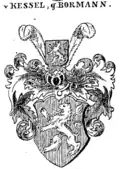 Wappen derer von Kessel gen. Bormann bei Siebmacher[9]