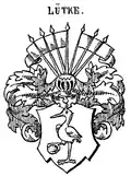 Stammwappen der Lütke in Siebmachers Wappenbuch