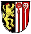 Wappen des 1972 aufgelösten Landkreises Eschenbach/Ober­pfalz