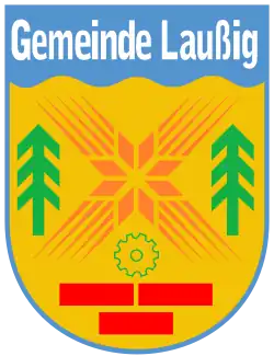 Wappen der Gemeinde Laußig