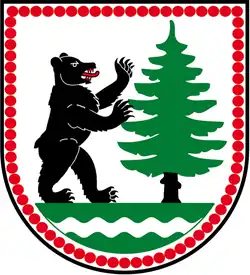 Wappen der Stadt Lauter-Bernsbach