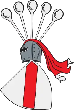 Schräglinksbalken (Lepel)