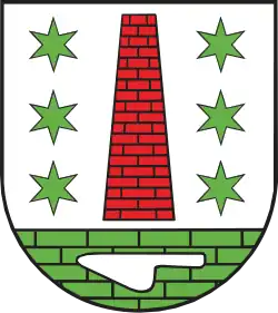 Pflugschar im Wappen der Stadt Leuna
