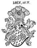Stammwappen derer von Loën in Siebmachers Wappenbuch