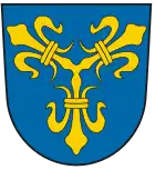 Lilien im Dreipass Wappen von Massing