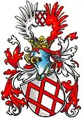 Wappen derer von und zu Merfeld im Wappenbuch des Westfälischen Adels