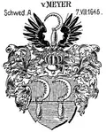 Wappen derer von Meyer in Siebmachers Wappenbuch