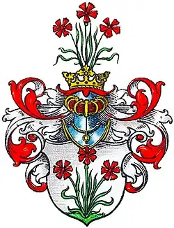 Wappen derer von Nolcken im Wappenbuch des Westfälischen Adels