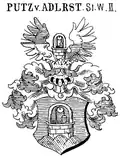 Alternatives Stammwappen der Putz von Adlersthurn in Siebmachers Wappenbuch