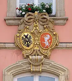 Wappen am Rathaus