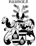Vermehrtes Wappen derer von Riebisch in Siebmachers Wappenbuch