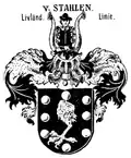 Wappen derer von Stahlen (livländische Linie)