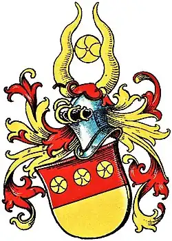 Wappen der von Voghet im Wappenbuch des Westfälischen Adels