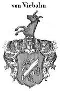 Wappen derer von Viebahn bei Konrad Tyroff (1846)