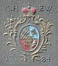 Wappen Herzog Carl Eugens am Röhrbrunnen in Eberstadt