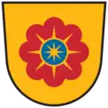 Eine Rosette im Wappen der Stadt Straßburg (Kärnten), Österreich