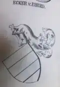 Wappen der Ecker von Eberding