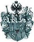 Wappen der Grafen von Goess 1693