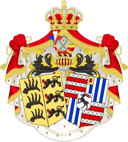 Persönliches Wappen von Karen Herzogin von Urach
