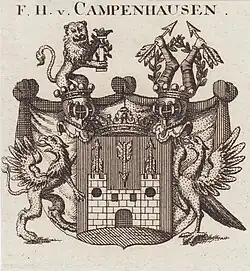 Wappen der von Campenhausen
