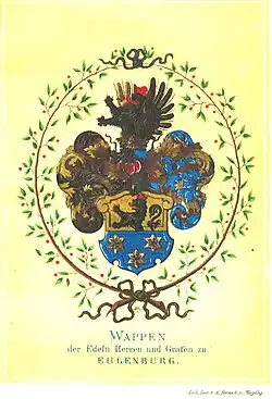 Altes Wappenbild der Ileburger/Eulenburger