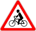 Zeichen 129: Radfahrer kreuzen