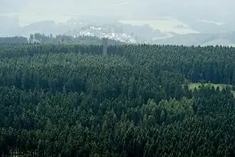 Plackweghöhe mit Lörmecke-Turm