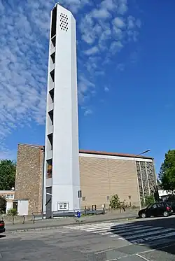 Frankfurt am Main, Wartburgkirche, 1962