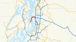 Karte der Washington State Route 339