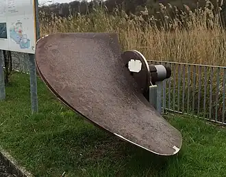 Propellerblatt der Kaplanturbine