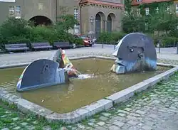 Wasserspeier Trio, (1994) Berlin-Baumschulenweg