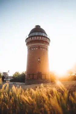 Wasserturm Bahnhof Burg (2021)